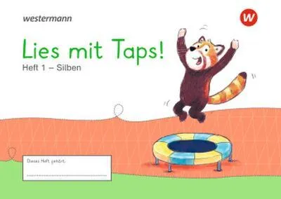 Produktbild von Westermann Unterrichtsmaterialien Grundschule. Lies mit Taps! Heft 1 - Silben