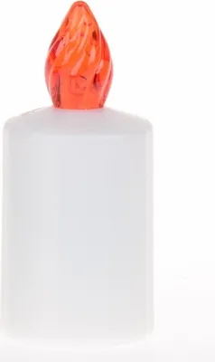 Obrázek produktu pro Svíčka LED elektrická ZD1 červená 10cm, 88dnů