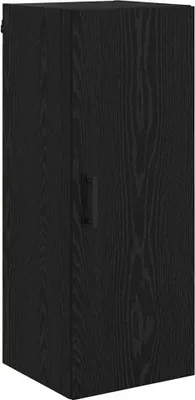 Produktbild von Wandschrank Schwarz Eichen-Optik 34,5 x 34 x 90 cm