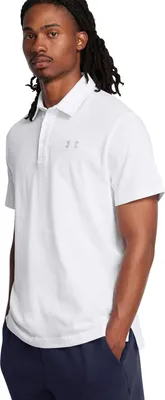 Image de Under Armour Icon Polo à manches courtes Blanc 2XL Homme Blanc 2XL