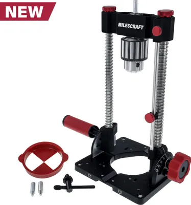 Obrázek produktu pro Milescraft | DrillMatePRO™ přenosný profesionální stojan na vrtačku – přesné vrtání 0°–60°