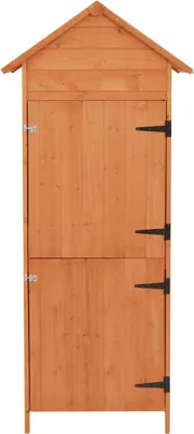 Produktbild von vidaXL Zahradní skříň hnědá 42,5x64x190 cm
