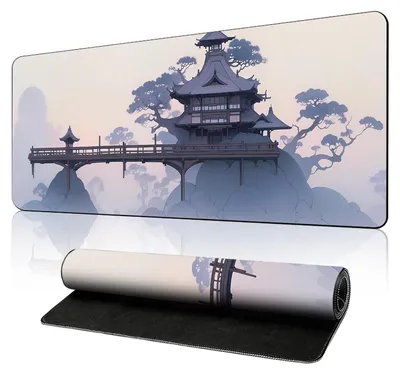 Produktbild von Gaming Mauspad XXL 800x300x3mm Japan Architektur