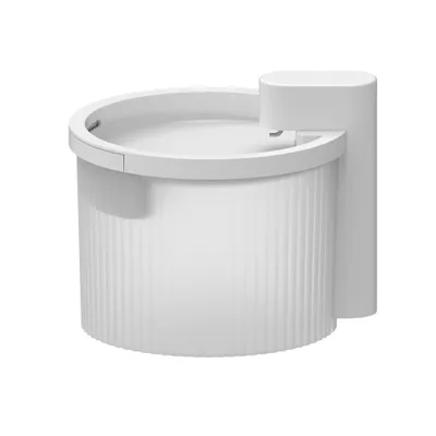 Produktbild von Trinkbrunnen kabellos 25 Liter für Katzen Hunde mit Filter Sensor Timer USB-Akku