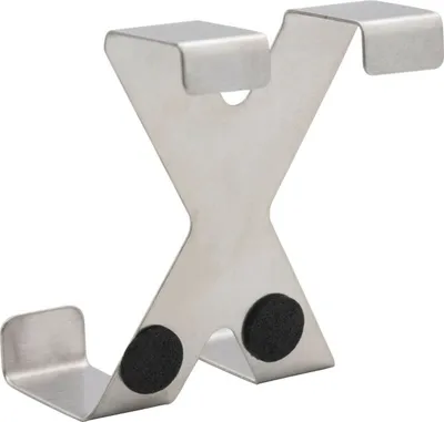 Produktbild von 2x Türhaken Türgarderobe Kleiderhaken Bad Tür Universal Edelstahl Haken Set