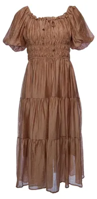 Produktbild von DULCEY damen kleid - braun, XXS
