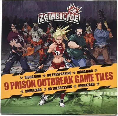 Produktbild von Zombicide 9: Prison Outbreak – Spielplättchen