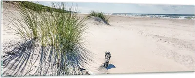 Produktbild von Bilder auf glas - Einteilig - Mrzezyno Strand Meer - 90x30cm - Glasbilder - Wandbilder - Bilder - zum Aufhängen bereit - Wanddekoration aus Glas - Glas Bilder - Wandbild auf Glas - GAB90x30-4281