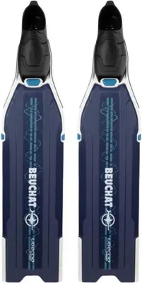 Image de Beuchat Libeccio Sport Palmes d'apnée Blanc,Bleu EU 43-44 Blanc,Bleu EU 43-44