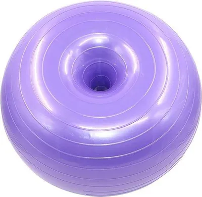 Obrázek produktu pro Míč na jógu Donut - míč proti prasknutí pro pilates Core Training - 50 cm x 28 cm - domácí trénink rovnováhy