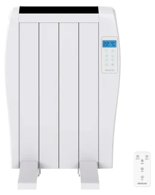 Produktbild von Cecotec 05330, Elektrischer Konvektor-Raumheizer, Aluminium, Drinnen, Tisch/Bank, Flur, Tisch, Wand, Weiß, LED