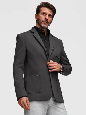 Produktbild von OMBRE Blazer Slim Fit Quintessence Modern M165 dark grey S