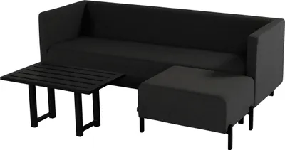 Produktbild von Sunbrella Hartman Dion Lounge Set, inklusive Beistelltisch