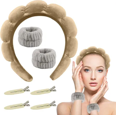Produktbild von Haarband Set 3-teilig, , für Make-up und Pflege