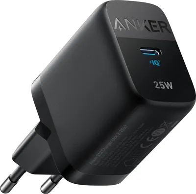 Image de Anker 312 25W 1 x chargeur USB-C noir