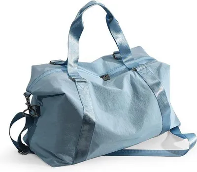 Immagine prodotto di Borsa sportiva con scomparto per scarpe, da viaggio, grande, blu, USB