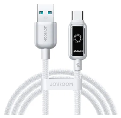 Produktbild von Joyroom USB-A auf USB-C Schnellladekabel 66 W, 1,2 m - Weiß