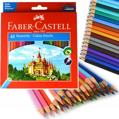 Produktbild von Faber-Castell Castle, 48 Stück(e)
