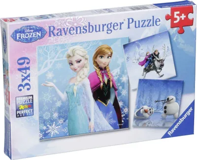 Obrázok produktu pre Ravensburger Adventures in Winterland 3 X 49 dielikov puzzle