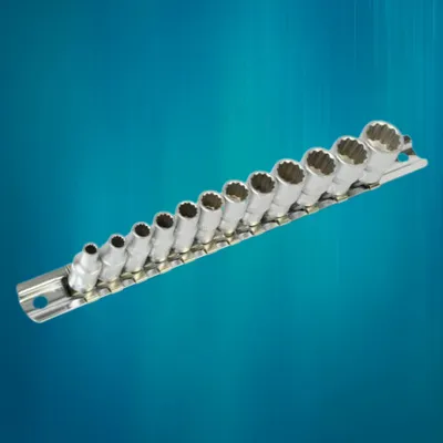 Zdjęcie produktu dla Klucz nasadowy wielozębny 12-częściowy 1/4" narzędzie calowe 5/32" - 9/16"