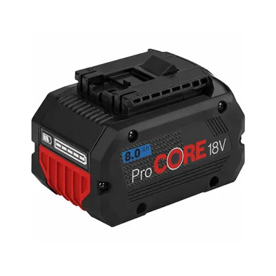 Produktbild von 8Ah 18V Li-Ion Werkzeugakku kompatibel mit Bosch Professional 18V – 144Wh Ersatzakku mit Ladestandanzeige