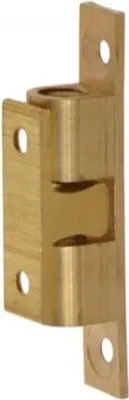 Image de Serrure, verrou à bille YS033 15x60x11 mm (profondeur x hauteur x largeur), laiton