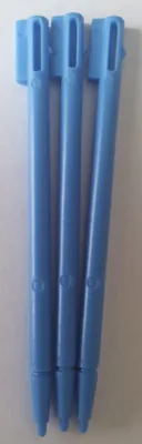 Produktbild von Ersatzstifte für Nintendo DS Classic NEU Touch Pen Stylus Drittanbieter NDS Eingabestifte 3x Türkis / Hellblau