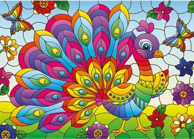 Obrázek produktu pro YAZZ Puzzle Páv 1000 dílků