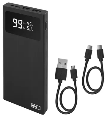 Produktbild von EMOS Powerbank BetaQ 10000mAh, 22,5 W Quick-Charge externer Akku/Ladegerät mit P