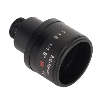 Zdjęcie produktu dla Obiektyw z ręcznym zoomem, obiektyw z ręczną regulacją ostrości F1.6, obiektyw z ręcznym zoomem 3.6-10 mm, obiektyw z ręczną regulacją ostrości 6 MP, obiektyw Prime z ręczną regulacją ostrości, obiektyw z ręczną regulacją ostrości