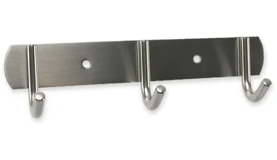 Produktbild von Gaderobenhaken, Edelstahl, 3er