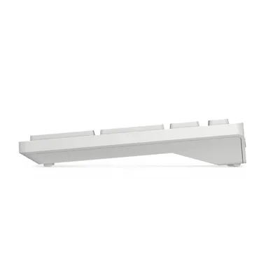 Zdjęcie produktu dla DELL Klawiatura i mysz Pro — KM5221W - US International (QWERTY) - biała, Pełnowymiarowy (100%), Bezprzewodowy, RF Wireless, QWERTY, Biały, Dołączona myszka