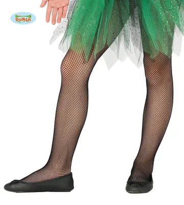 Produktbild von Fishnet Mädchen-Strumpfhosen schwarz Kindergröße: 98-128