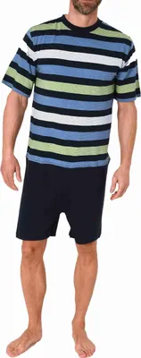 Produktbild von Herren Pflegeoverall kurzarm mit Reißverschluss am Rücken und Bein - 191 171 90 516 ; marine , XXL