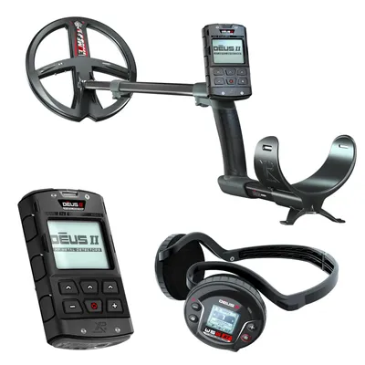 Produktbild von XP Deus 2 28cm Suchspule, WS6 ST Stereokopfhörer, Kabellos, bis 20 Meter Wasserdicht, Profi Detektor