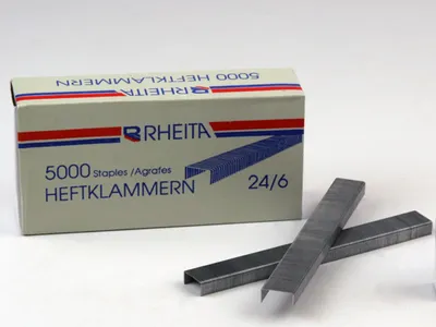 Produktbild von 10.000 (2x 5.000) Heftlammern No. 24/6