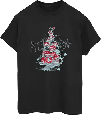 Produktbild von Disney - "The Nightmare Before Christmas" T-Shirt für Damen BI41811 (L) (Schwarz)