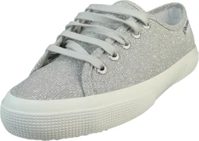 Produktbild von Superga Damen Sneaker 3750 Jersey Lame Leggera Low Top S4135ZW Silberfarben