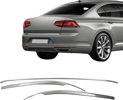 Obrázek produktu pro Chromovaná ochrana prahů pro Volkswagen Passat B8 sedan 4D od 2015 do 2019