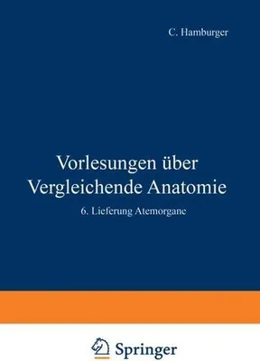 Produktbild von Vorlesungen Über Vergleichende Anatomie