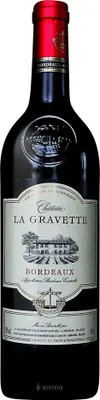Produktbild von Château la Gravette Bordeaux Rotwein "Jahrgang 2017" 0,75L alc. 12% vol.