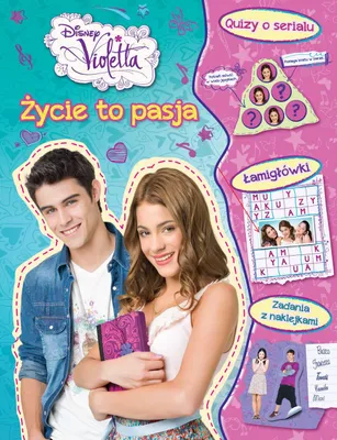 Produktbild von Disney Violetta Życie to pasja - Opracowanie Zbiorowe (Für Kinder, Rätsel auf Polnisch)