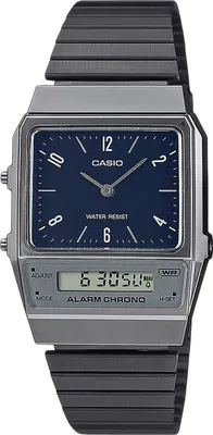 Produktbild von CASIO Casio Vintage Damenuhr Schwarz Casio-AQ-800EB-2AEF
