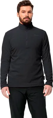 Produktbild von Jack Wolfskin Taunus Fleece Mit Halbem Reißverschluss Schwarz S Mann Schwarz S
