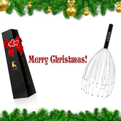 Produktbild von Famanu Kopfmassagegerät Kopfstimulator - Schwarz
