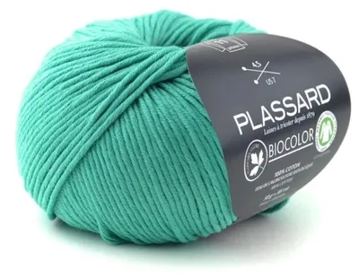 Productafbeelding van Breigaren Biocolor Plassard - turkooisblauw