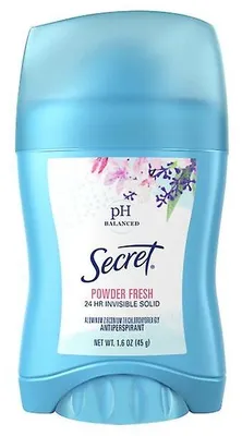 Productafbeelding van Secret - Dames Antiperspirant Stick 45g - Powder Fresh - Verfrissend
