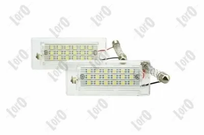Image de 2 x ABAKUS L04-210-0006LED Éclairage de plaque d'immatriculation pour BMW X3 (E83)