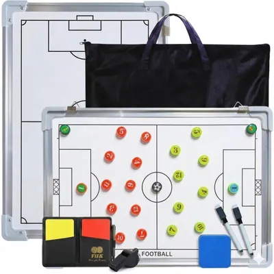 Productafbeelding van Voetbaltrainerbord Magnetisch - 44 x 31 cm - Whiteboard