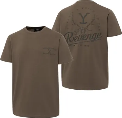 Produktbild von Stars & Stripes T-Shirt YELLOWSTONE »For Revenge« Braun
